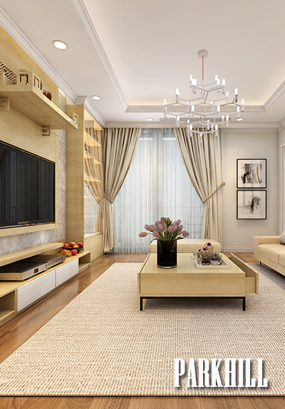 Thiết kế nội thất căn hộ chung cư ParkHill