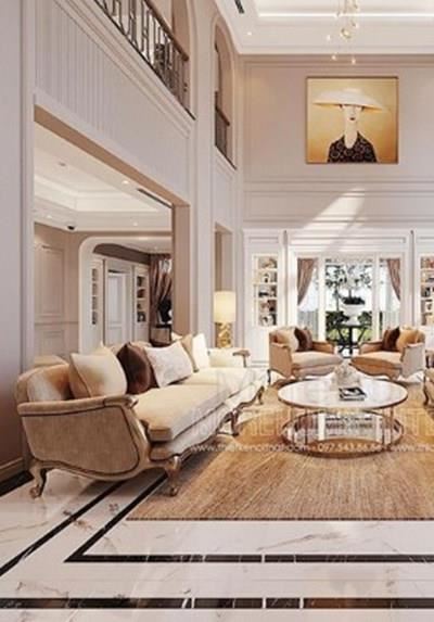 Thiết kế nội thất tân cổ điển tại biệt thự Vinhomes Imperia Hải Phòng