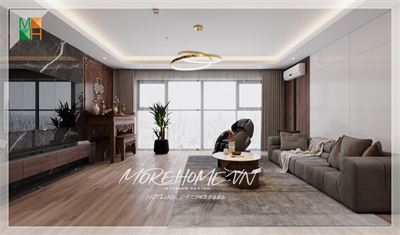 *Thiết kế chung cư phong cách hiện đại tạo nên không gian sống đẳng cấp