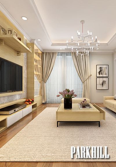 Thiết kế nội thất căn hộ chung cư ParkHill