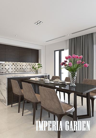 Thiết kế nội thất chung cư IMPERIA GARDEN hiện đại